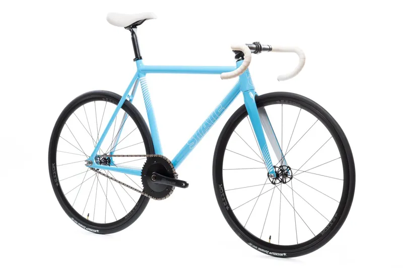 State Bicycles Undefeated II Photon Blue Single Speed/ Fixed Gear Bike-4