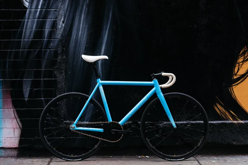State Bicycles Undefeated II Photon Blue Single Speed/ Fixed Gear Bike-6