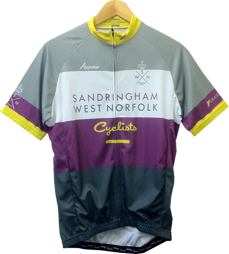 Sandringham and West Norfolk Cycling Jersey