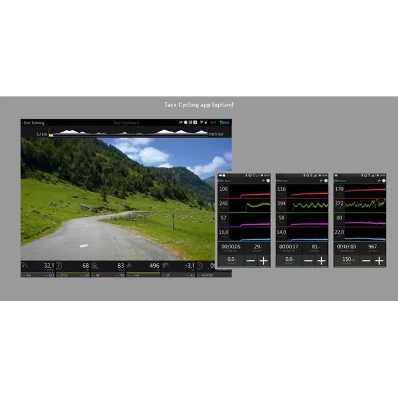 Tacx i-Genius Multiplayer VR Trainer inc TTS 4 Advanced Software- Demo-6