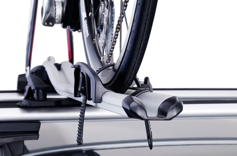 Thule 561 Outride disc brake fork mount cycle carrier - Silver-2
