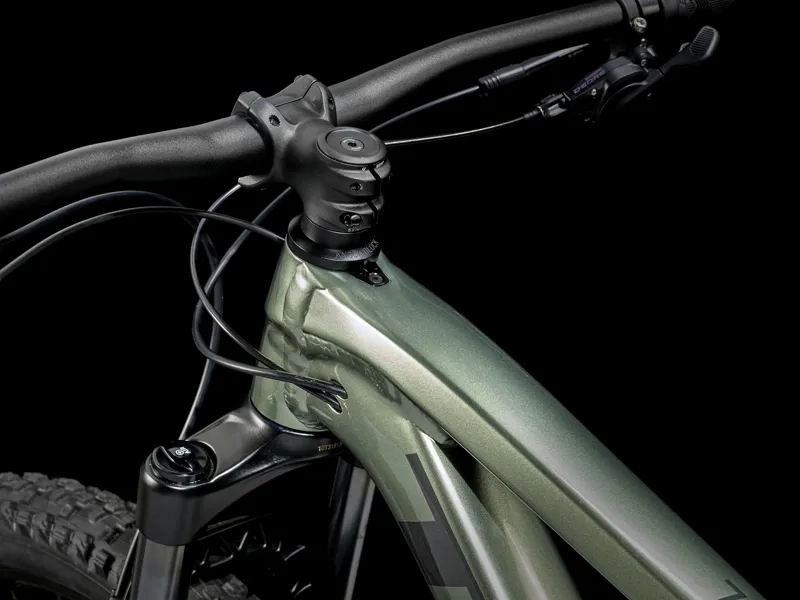 Trek Top Fuel 5 XC Mountain Bike in Lichen Green-3