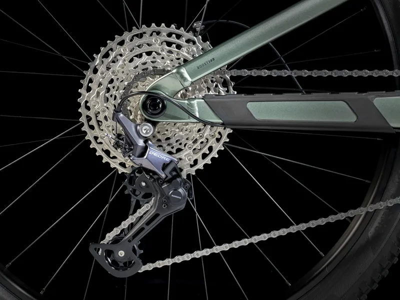 Trek Top Fuel 5 XC Mountain Bike in Lichen Green-2