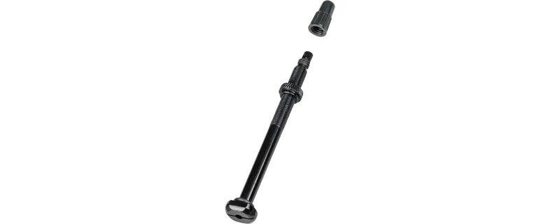 Bontrager Tubeless 80mm Presta Valve in Black