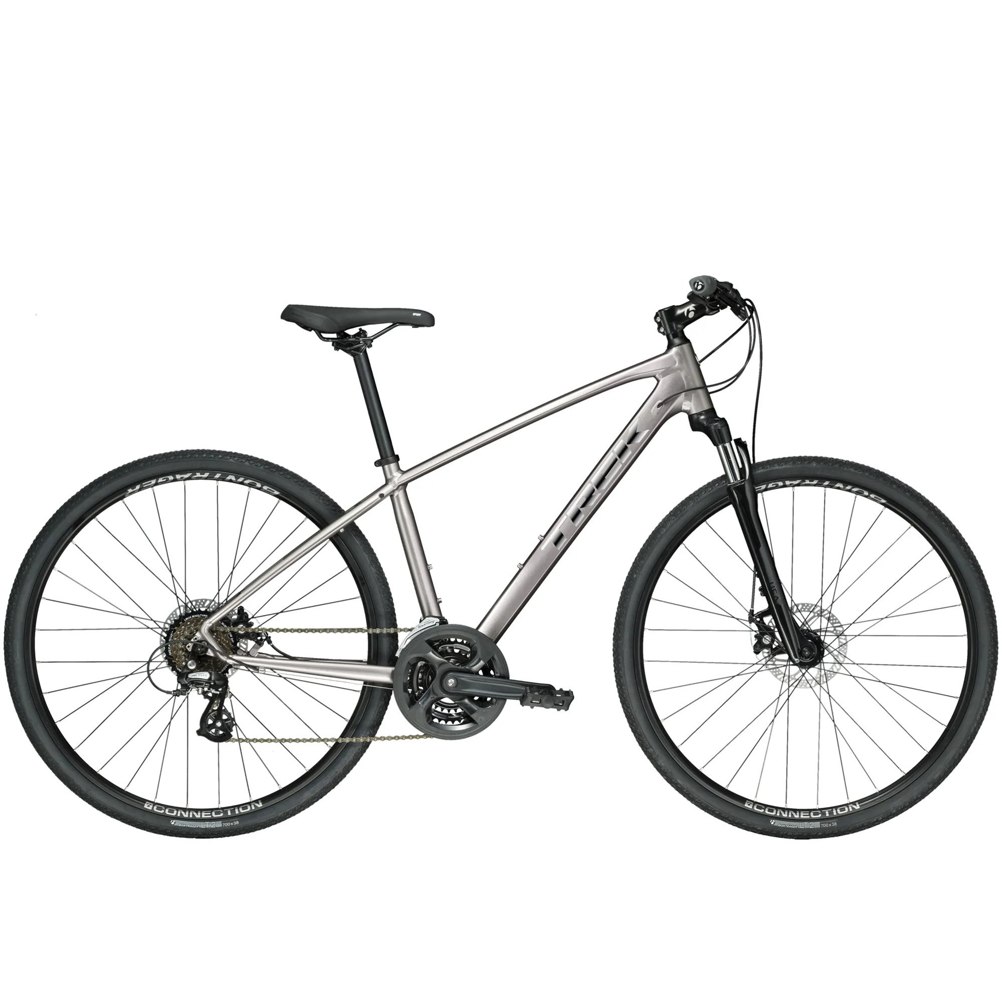 Trek DS 1 2020 Mens Hybrid Bike Grey Trek DS 1 2020 Mens Hybrid Bike Grey