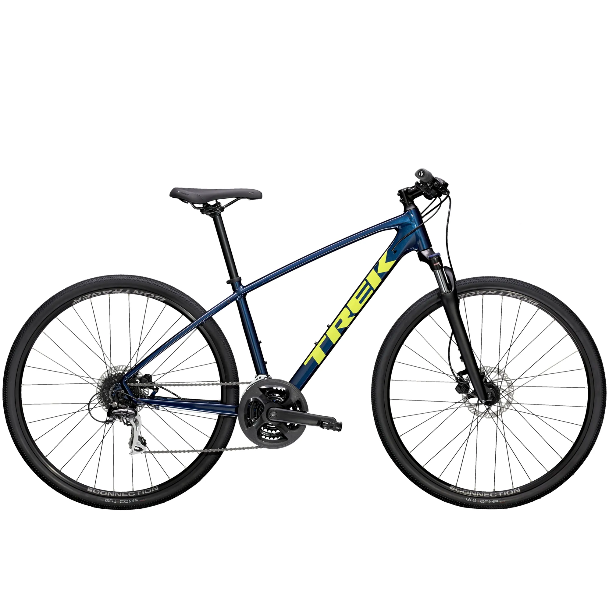 Trek Dual Sport 2021 Hybrid Bike Mulsanne Blue - Main Image