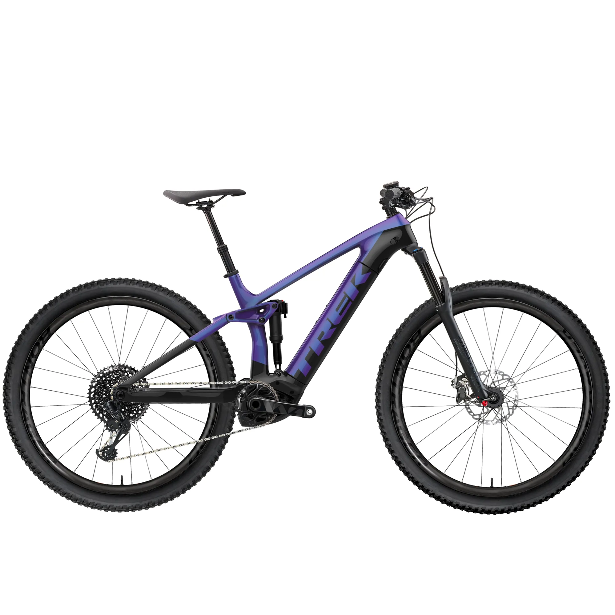 Trek Rail 5 SX 625W EU Electric Bike Purple Flip/Trek Black Trek Rail 5 SX 625W EU Electric Bike Purple Flip/Trek Black
