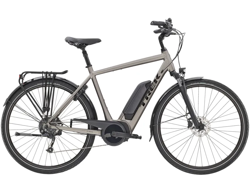 Trek Verve+ 2 2022 300WH Electric Hybrid Bike Matte Gunmetal