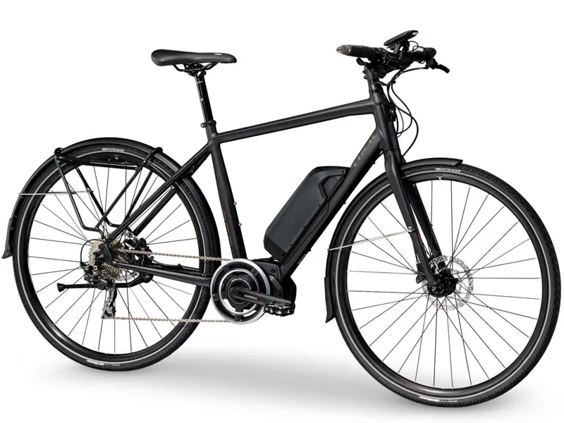 Trek Conduit + 2018 Matte Trek Black Electric Bike-1