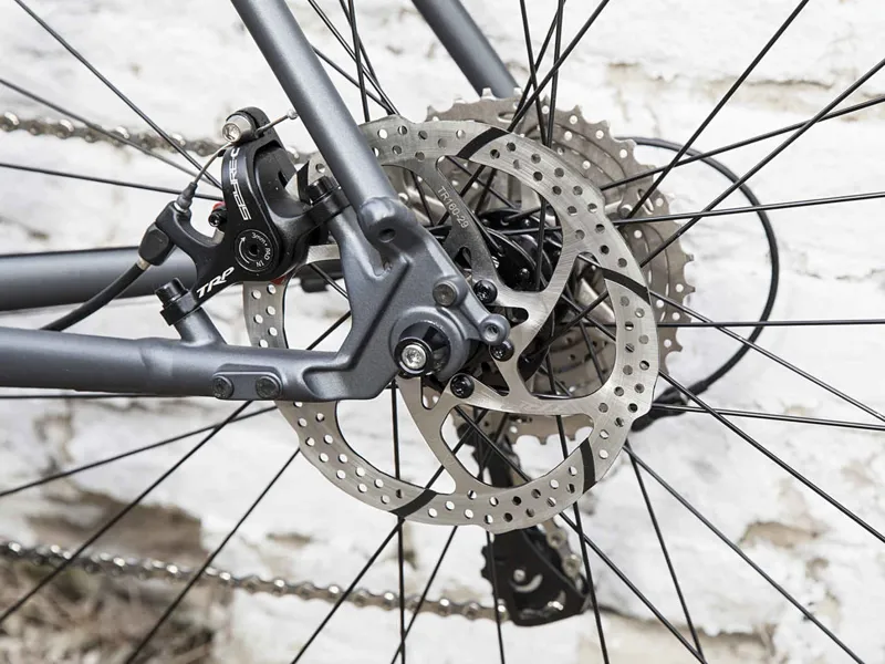 Trek Crossrip 2 2018 Matte Metallic Charcoal Rugged Commuter Bike-9