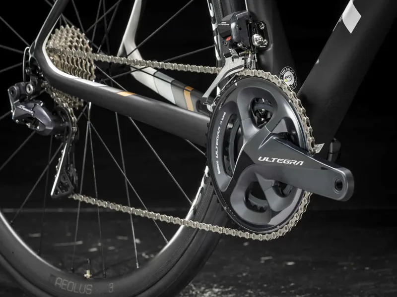 Trek Domane SL 7 2018 Matte Dnister Black/Trek White Road Bike-6