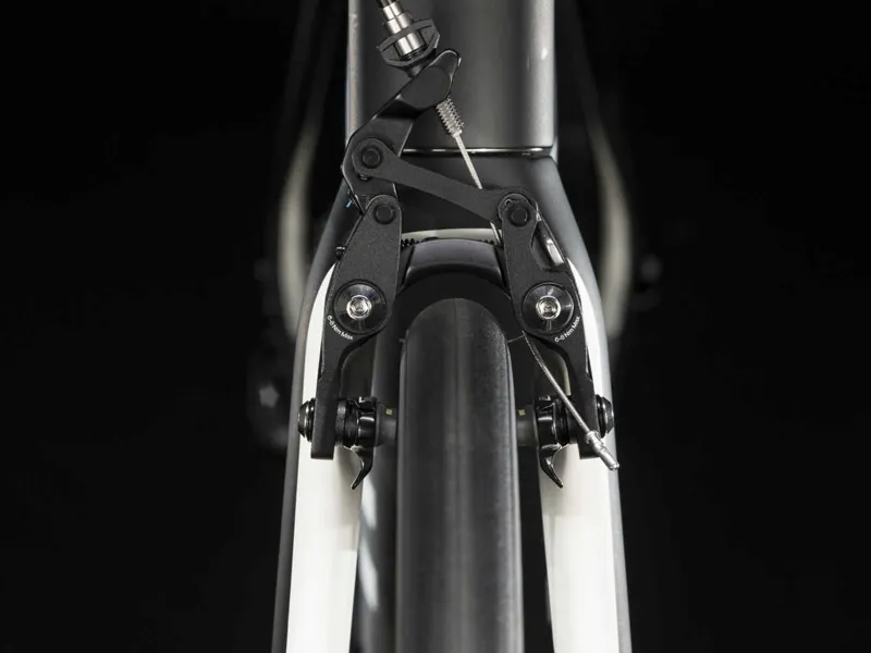Trek Domane SL 7 2018 Matte Dnister Black/Trek White Road Bike-7