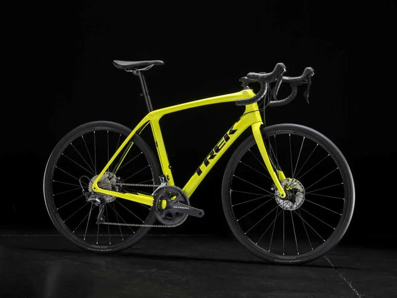 Trek Domane SLR 6 Disc 2019 Mens Carbon Road Bike Yellow-1