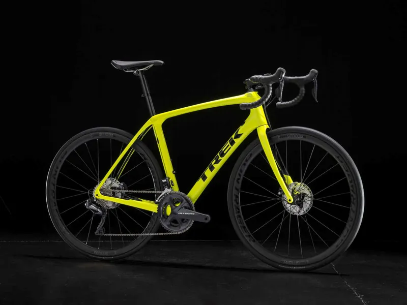 Trek Domane SLR 7 Disc 2019 Mens Carbon Road Bike Yellow-1