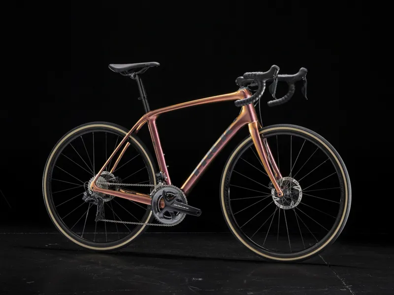 Trek Domane SLR 9 Disc 2019 Mens Carbon Road Bike Orange-1