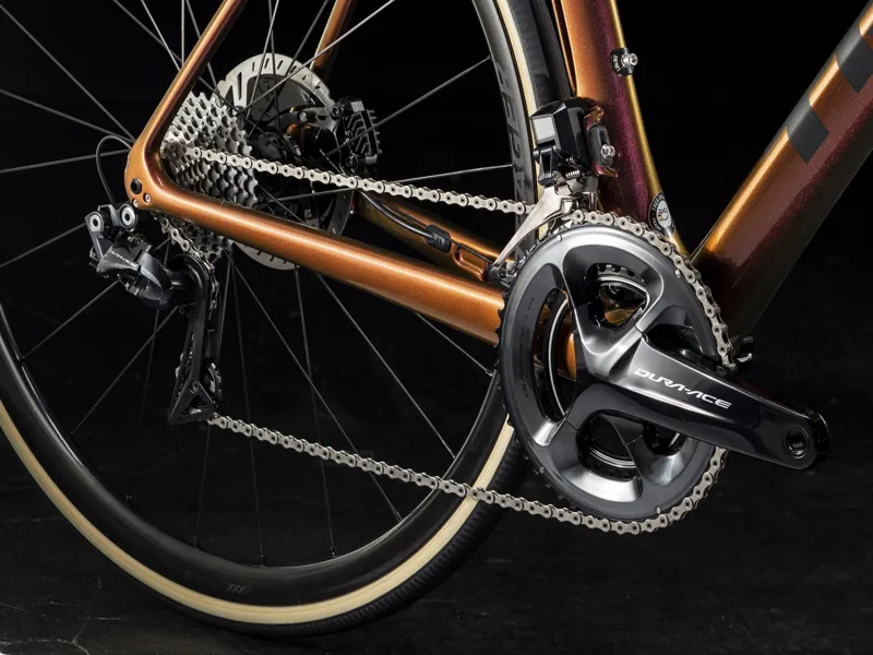 Trek Domane SLR 9 Disc 2019 Mens Carbon Road Bike Orange-3