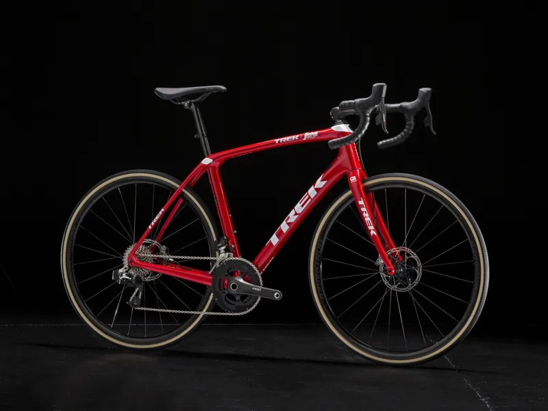 Trek Domane SLR 9 eTap Disc 2019 Mens Carbon Road Bike Red-1