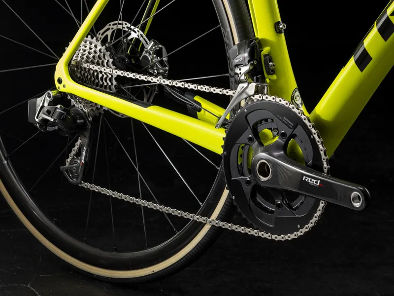 Trek Domane SLR 9 eTap Disc 2019 Mens Carbon Road Bike Yellow-3