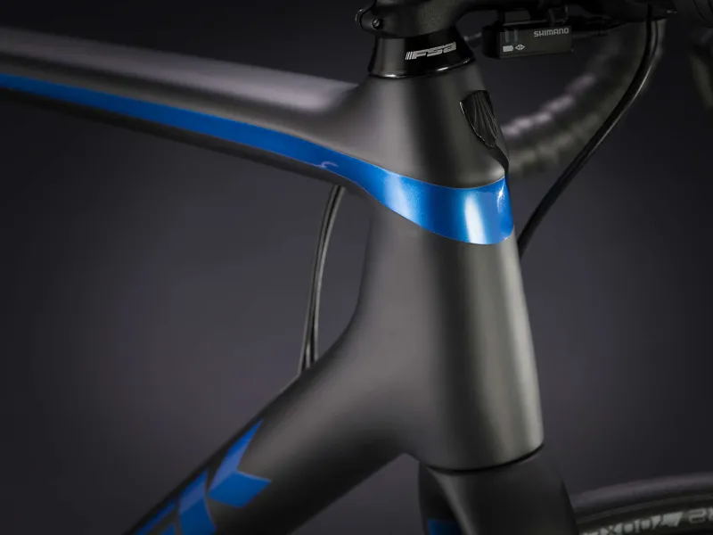 Trek Emonda SL 7 Disc 2020 Carbon Road Bike Matte Black/Gloss Blue-3