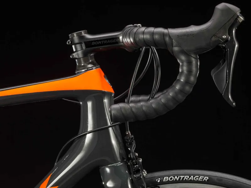 Trek Emonda SLR 6 H2 2018 Solid Charcoal/Radioactive Orange Road Bike-5
