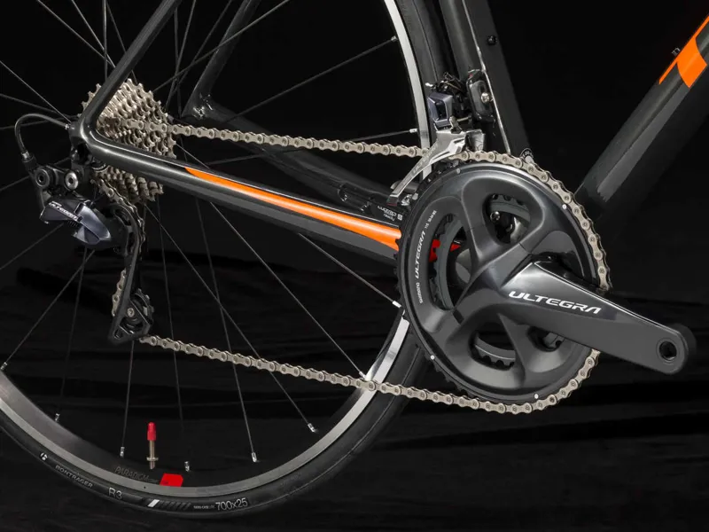 Trek Emonda SLR 6 H2 2018 Solid Charcoal/Radioactive Orange Road Bike-7