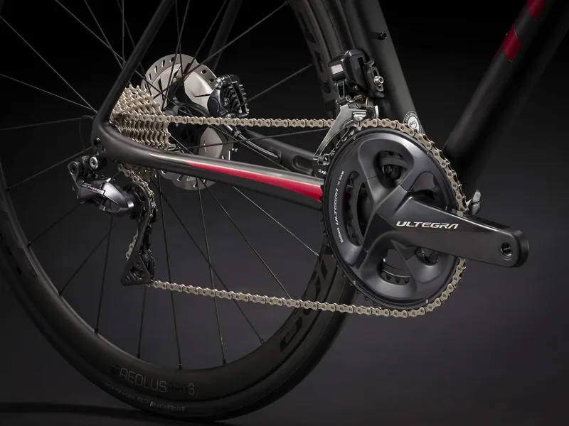 Trek Emonda SLR 7 Disc 2020 Road Bike Trek Black/ Rage Red-9