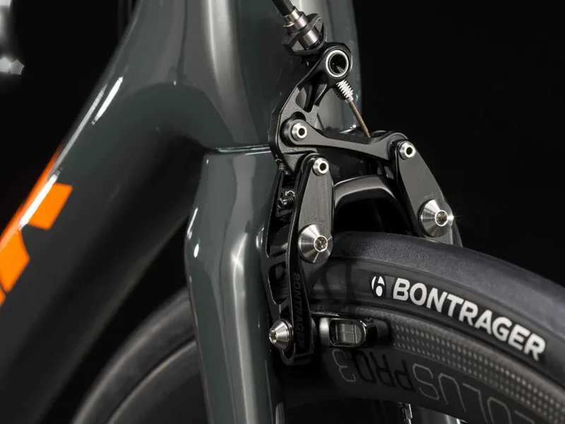 Trek Emonda Slr 8 H2 2018 Solid Charcoal/Radioactive Orange Road Bike-3