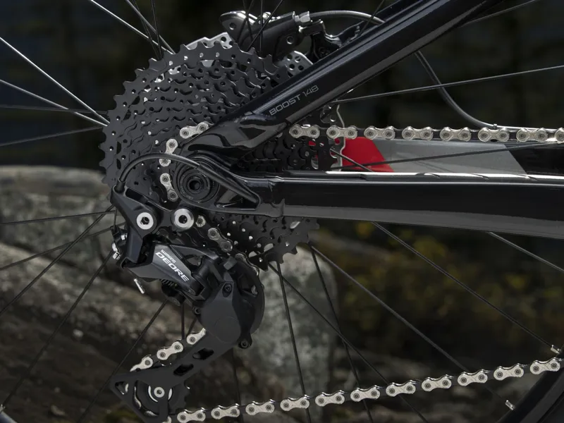 Trek Fuel EX 5 Plus 2019 Mens Full Suspension Mountain Bike Black-2
