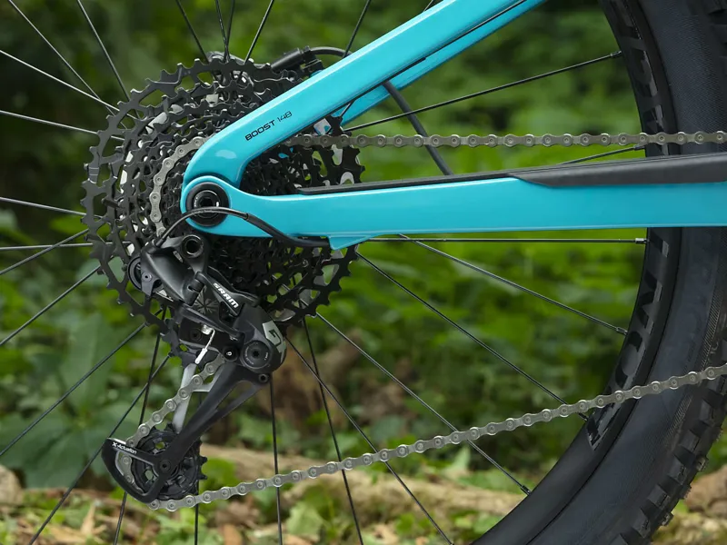 Trek Fuel EX 9.7 NXGX 2020 All Mountain Bike Miami Green/ Teal Fade-2