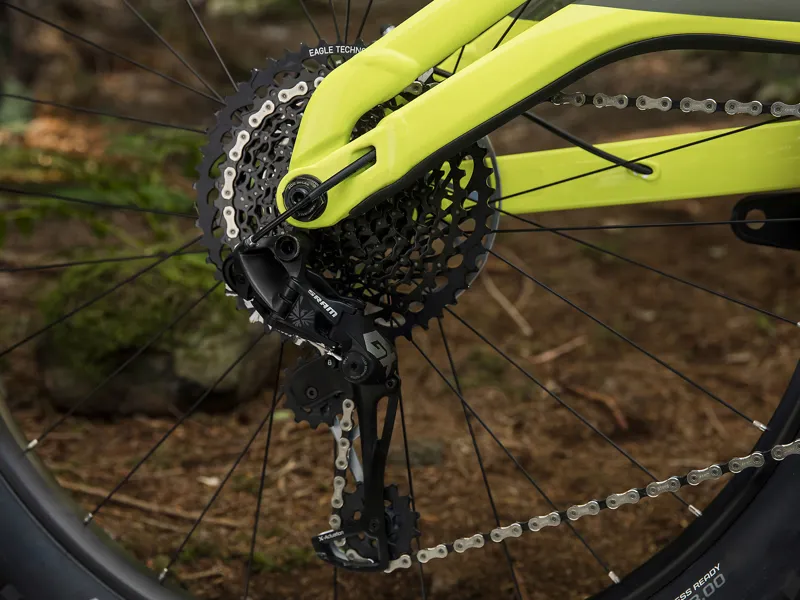 Trek Full Stache 8 2019 29+ Mountain Bike Olive Grey/ Volt Green-3