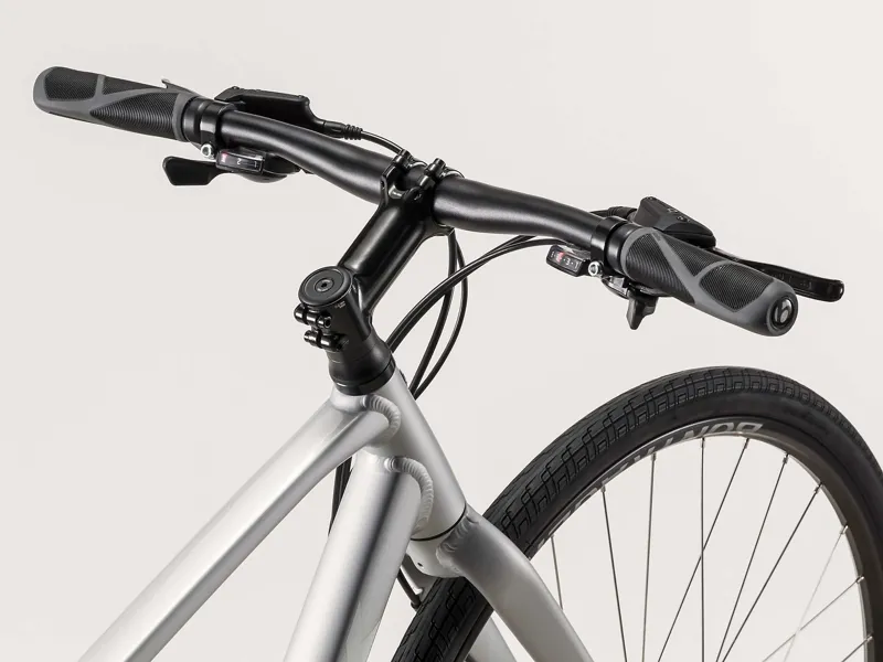 Trek FX 2 Disc Womens Hybrid Bike Matte Quicksilver-3