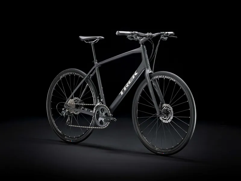 Trek FX Sport 5 2021 Hybrid Bike Matte Dnister Black