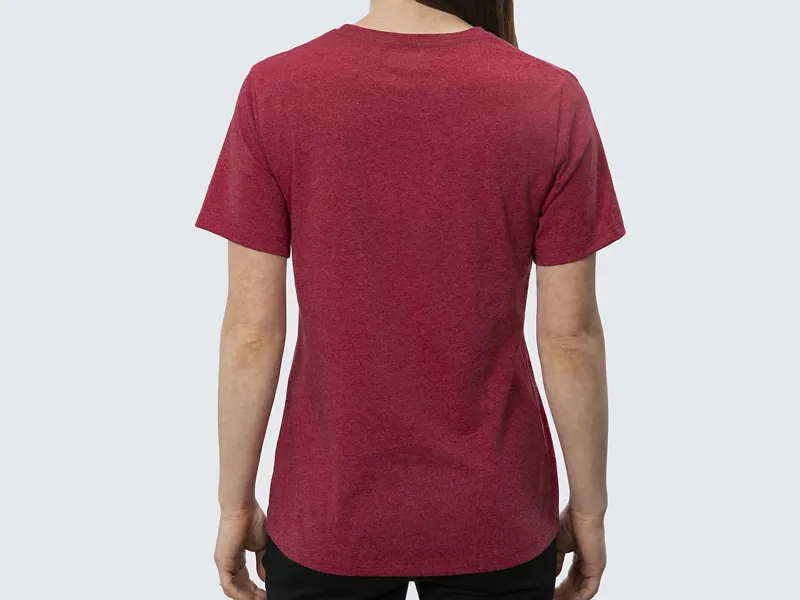 Trek Logo Womens T-Shirt Red-1