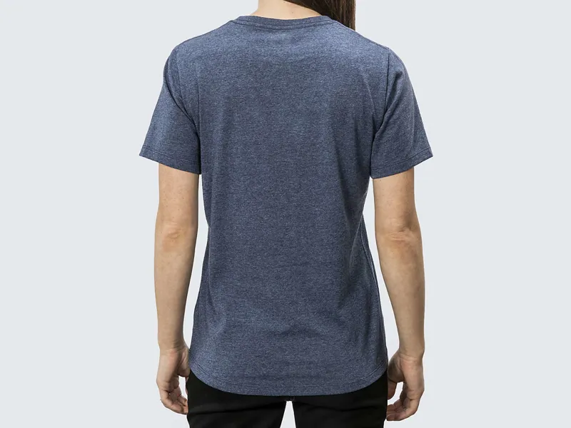 Trek Logo Womens T-Shirt Blue-1