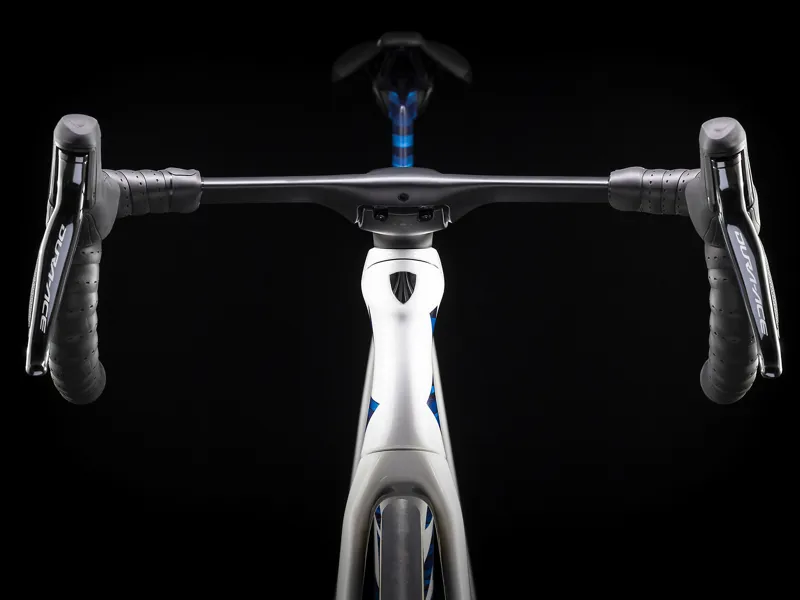 Trek Madone SLR 9 Disc 2020 Road Bike Voodoo Trek White/Blue-2