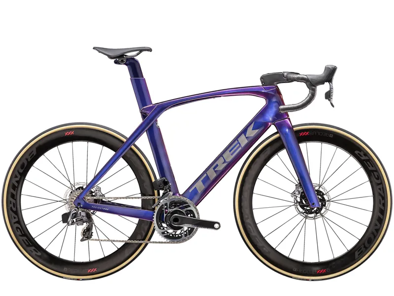 Trek Madone SLR 9 Disc eTap 2020 Road Bike Purple Phaze Anthraci