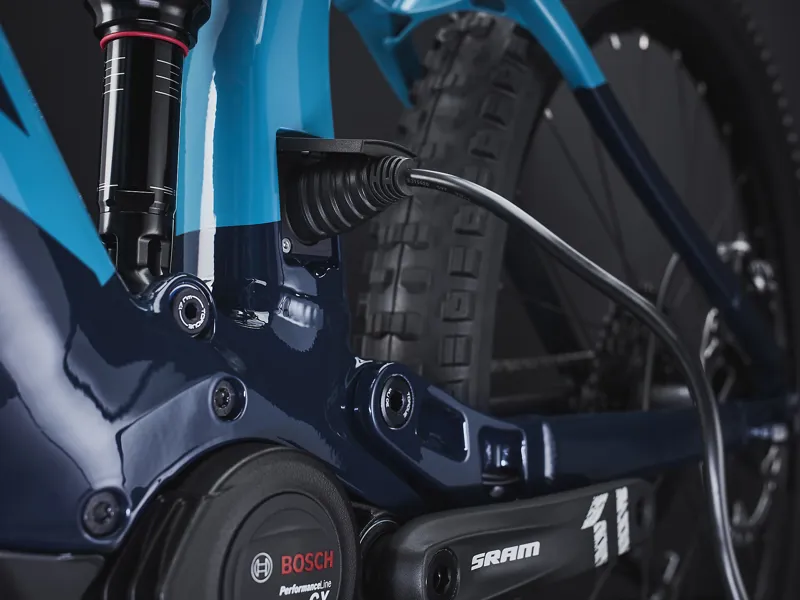 Trek Rail 9 GX EU 2020 Electric Mountain Bike Teal/Nautical Navy-3