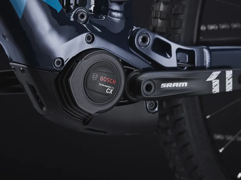 Trek Rail 9 GX EU 2020 Electric Mountain Bike Teal/Nautical Navy-5