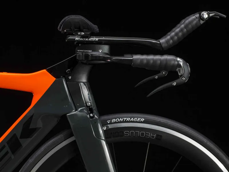 Trek Speed Concept 2018 Solid Charcoal/ Orange Triathlon Bike-4