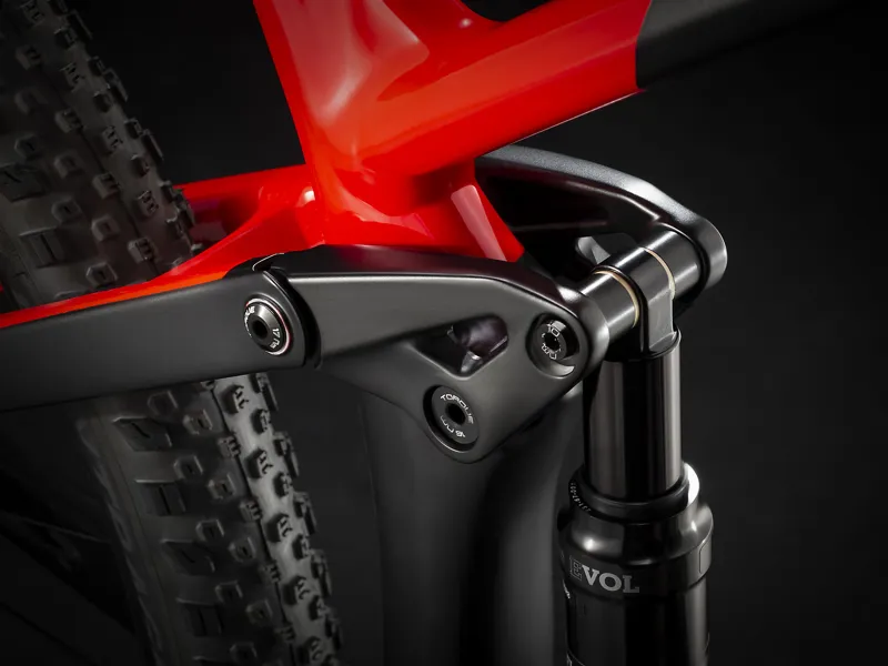 Trek Top Fuel 8 2020 Mountain Bike Matte Black/Gloss Viper Red-7