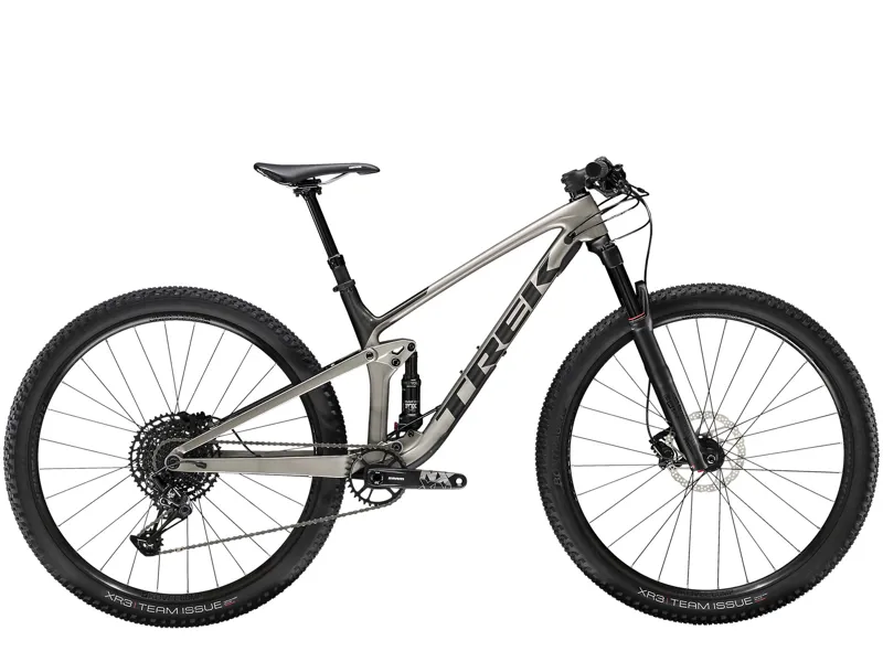 Trek Top Fuel 9.7 NX 2021 Mountain Bike Metallic Gunmetal/Dnister Blac