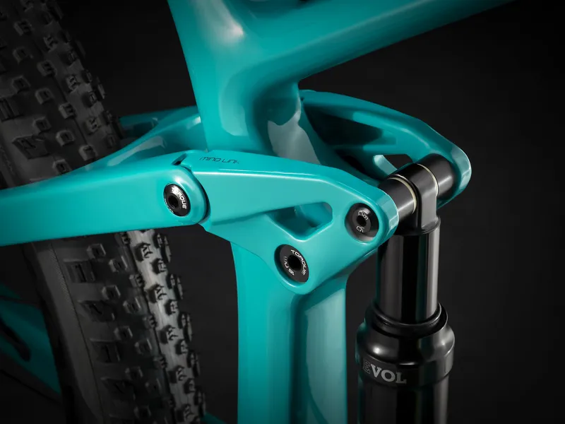 Trek Top Fuel 9.8 2020 Mountain Bike Trek Black to Teal Fade-7