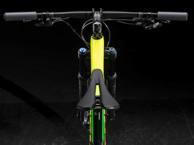 Trek Top Fuel 9.8 SL 2018 Trek Black/ Yellow-Green Fade Mountain Bike-7