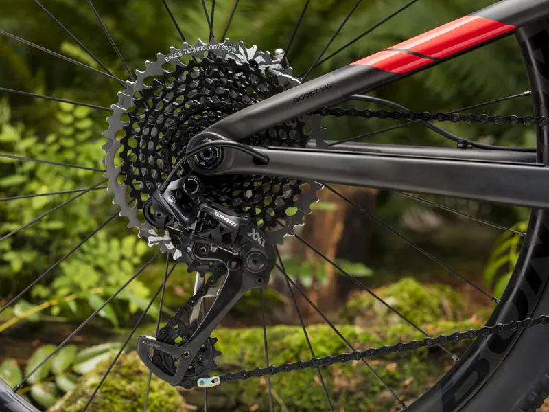 Trek Top Fuel 9.9 SL 2019 Carbon Full Suspension Mountain Bike Grey-2