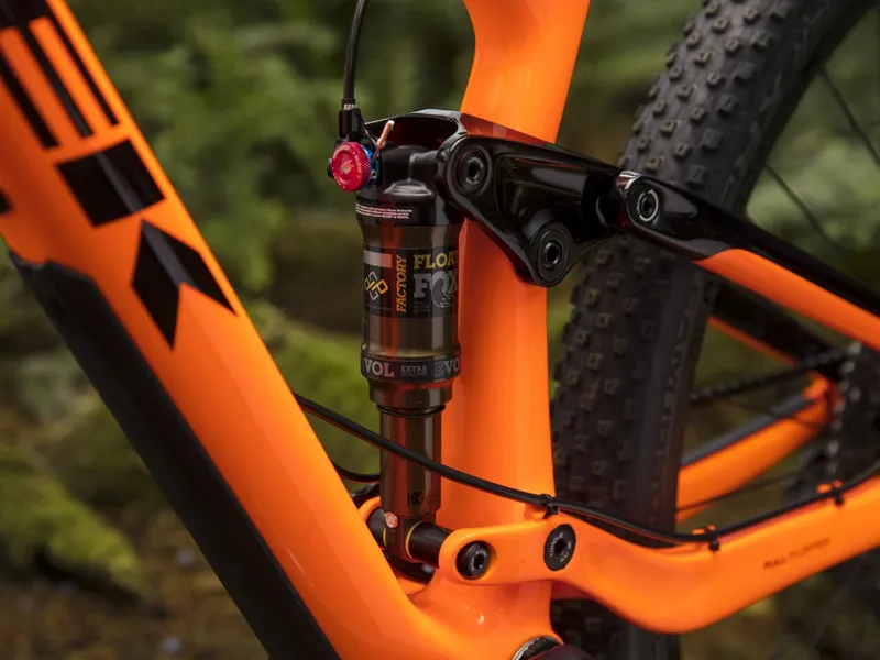 orange trek mountain bike