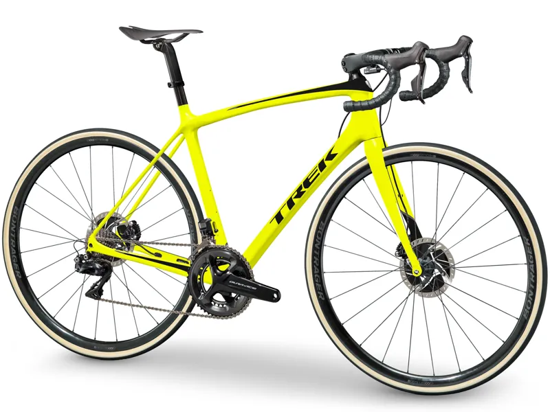 Trek Emonda SLR 9 Disc H2 2019 Mens Carbon Road Bike Yellow-1
