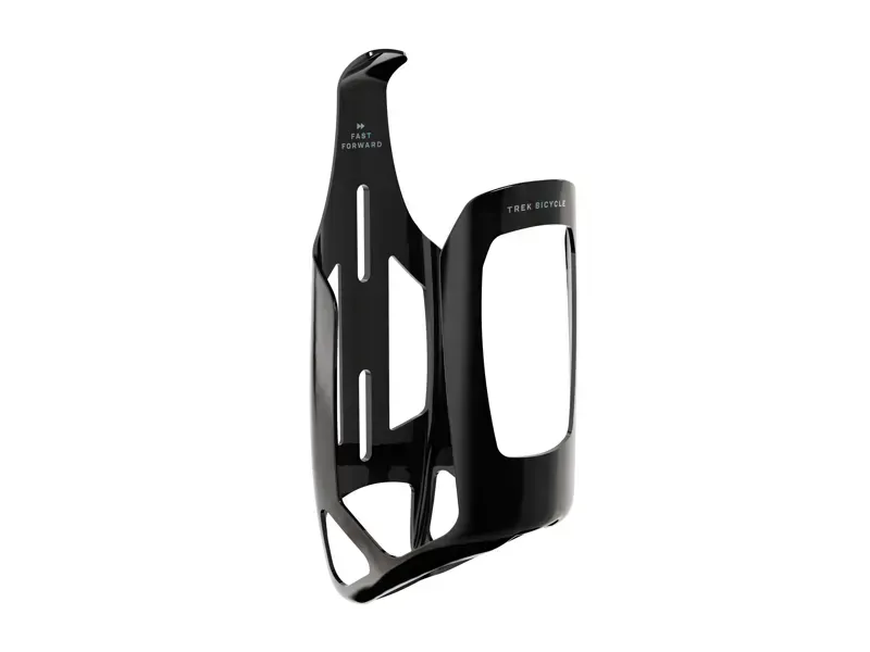 Trek RSL Aero Water Bottle and Cage In Black/Grey Gloss-2