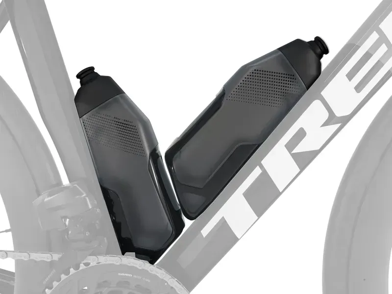 Trek RSL Aero Water Bottle and Cage In Black/Grey Gloss-4