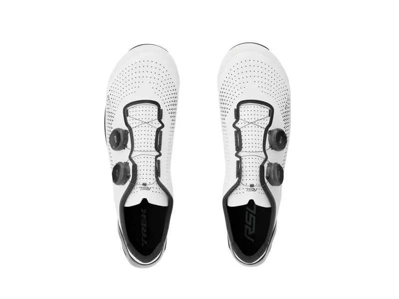 Trek RSL Road Cycling Shoes In White-1