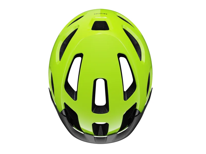 Trek Solstice Bike Helmet in Radioactive Yellow-2